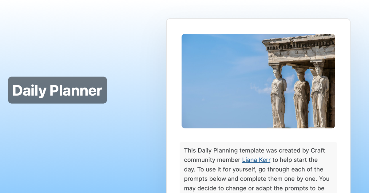 Daily Planner