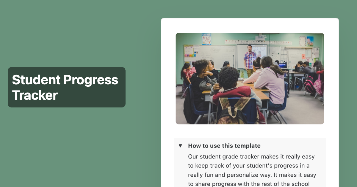 Student Progress Tracker