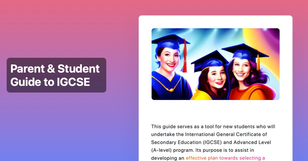 WHAT CAN I DO WITH IGCSE visual data 2