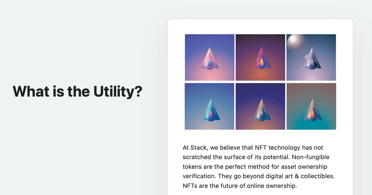 What is the Utility?