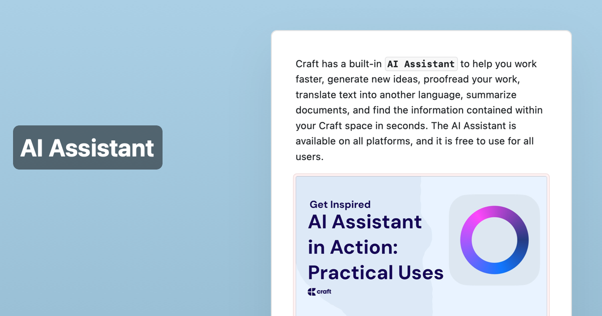 AI Assistant